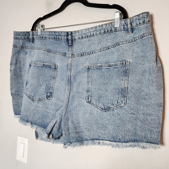NWT Highway Jeans Plus Size Denim asymmetrical skort. Women's plus size 24. - Picture 4 of 16